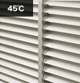 45℃全開
