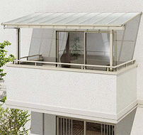 バルコニー屋根