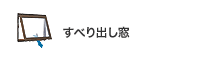 すべり出し窓